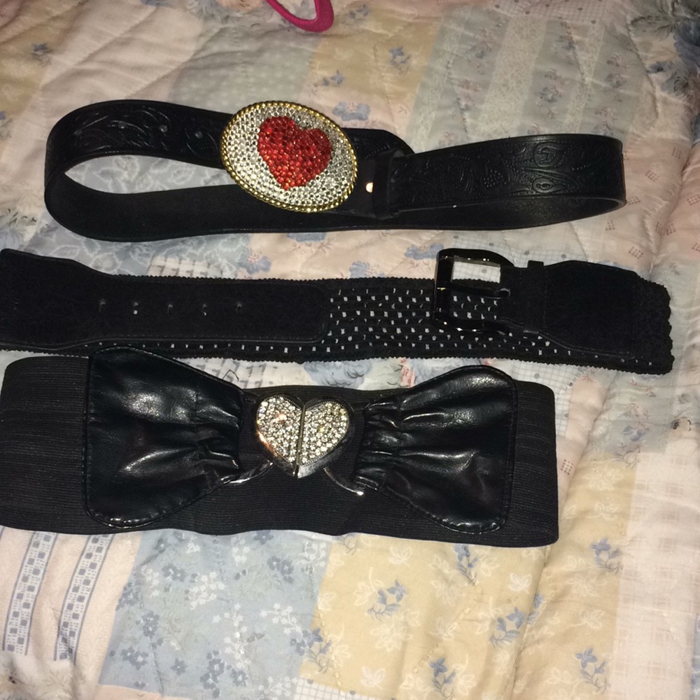 Tres lindas cinturones